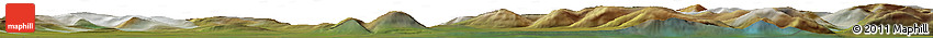 Satellite Horizon Map of the Area around 69° 38' 15" N, 90° 10' 30" E