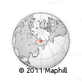 Outline Map of the Area around 69° 55' 57" N, 149° 40' 30" E, rectangular outline