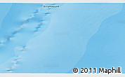 Political 3D Map of the area around 69° 55' 57" N, 15° 13' 29" W