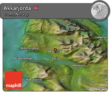 Satellite Map of Akkarjorda