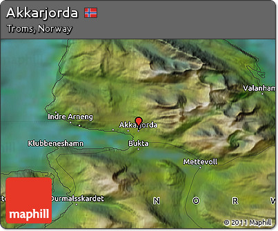 Satellite Map of Akkarjorda