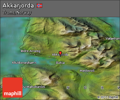 Satellite Map of Akkarjorda