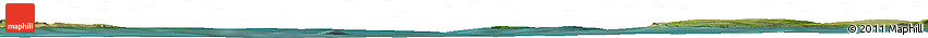 Satellite Horizon Map of the Area around 69° 55' 57" N, 31° 31' 29" E