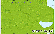 Physical Map of the area around 69° 55' 57" N, 69° 46' 30" E