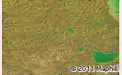 Satellite Map of the area around 69° 55' 57" N, 69° 46' 30" E