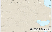 Shaded Relief Map of the area around 69° 55' 57" N, 69° 46' 30" E