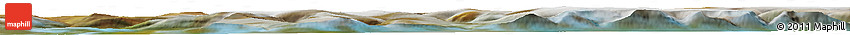 Satellite Horizon Map of the Area around 69° 55' 57" N, 91° 1' 30" E