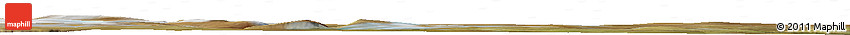 Satellite Horizon Map of the Area around 69° 55' 57" N, 92° 43' 29" E
