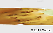 Physical Panoramic Map of the area around 69° 8' 30" S, 64° 31' 30" W