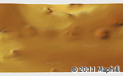 Physical 3D Map of the area around 69° 8' 30" S, 65° 22' 30" W