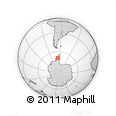 Outline Map of the Area around 69° 8' 30" S, 65° 22' 30" W, rectangular outline