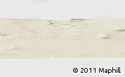 Shaded Relief Panoramic Map of the area around 69° 8' 30" S, 65° 22' 30" W