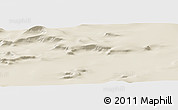 Shaded Relief Panoramic Map of the area around 69° 8' 30" S, 66° 13' 29" W