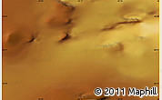 Physical Map of the area around 69° 26' 23" S, 64° 31' 30" W