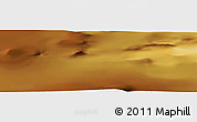 Physical Panoramic Map of the area around 69° 26' 23" S, 64° 31' 30" W