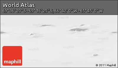 Satellite Panoramic Map of the Area around 69° 26' 23" S, 66° 13' 29" W