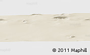 Shaded Relief Panoramic Map of the area around 69° 26' 23" S, 66° 13' 29" W