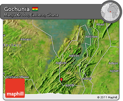 Satellite 3D Map of Gochunia