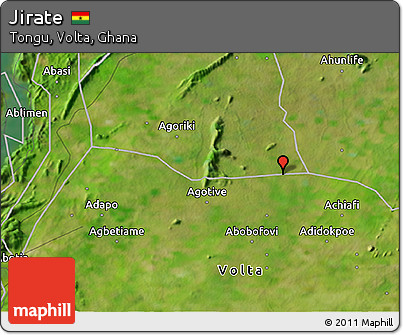 Satellite 3D Map of Jirate