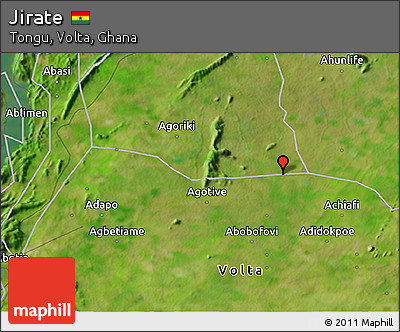 Satellite 3D Map of Jirate