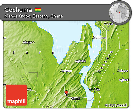 Physical Map of Gochunia