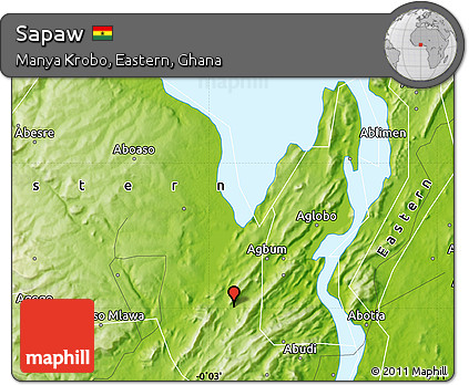 Physical Map of Sapaw