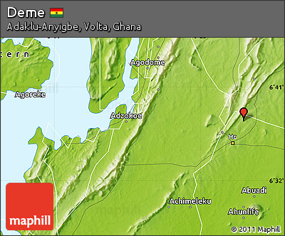 Physical Map of Deme