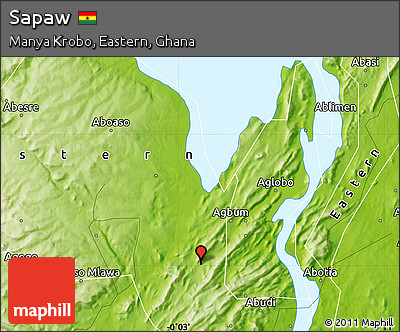 Physical Map of Sapaw