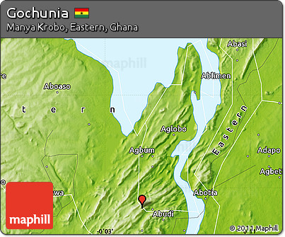 Physical Map of Gochunia
