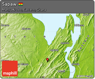 Physical Map of Sapaw
