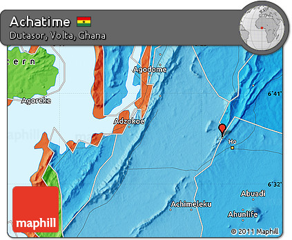 Political Map of Achatime