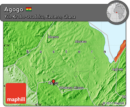 Political Map of Agogo