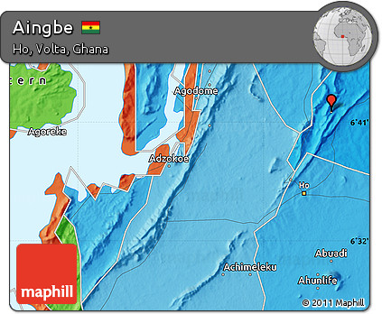 Political Map of Aingbe