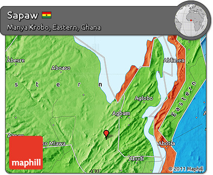 Political Map of Sapaw