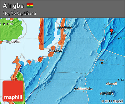 Political Map of Aingbe