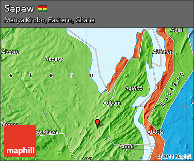 Political Map of Sapaw