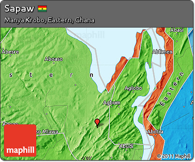 Political Map of Sapaw
