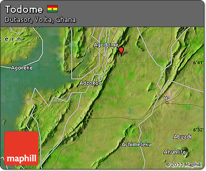 Satellite Map of Todome