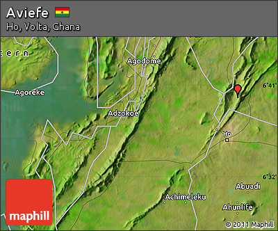Satellite Map of Aviefe