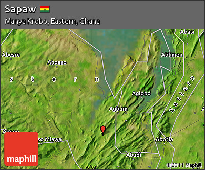 Satellite Map of Sapaw