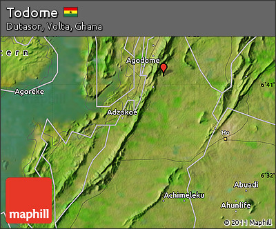 Satellite Map of Todome