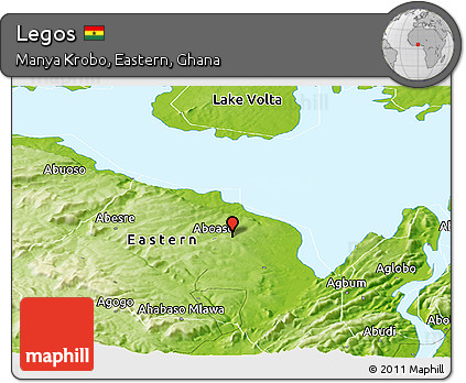 Physical Panoramic Map of Legos