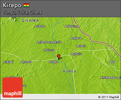 Physical 3D Map of Kirepo