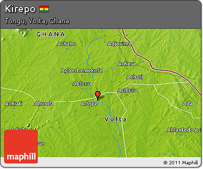 Physical 3D Map of Kirepo