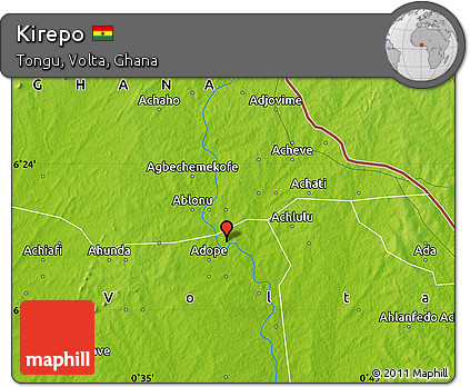 Physical Map of Kirepo