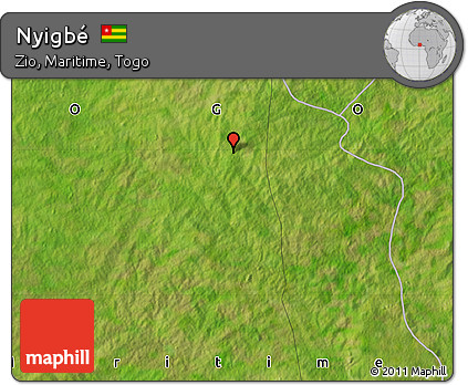 Satellite Map of Nyigbé