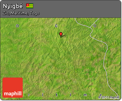 Satellite Map of Nyigbé