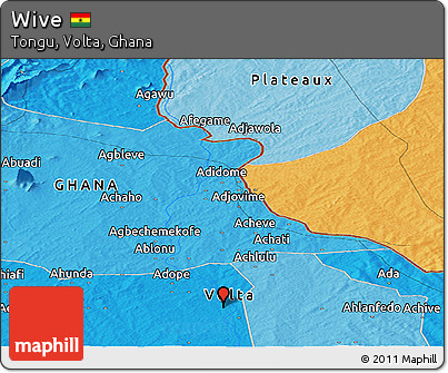 Political Panoramic Map of Wive