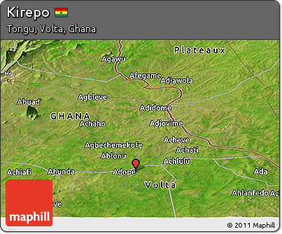 Satellite Panoramic Map of Kirepo