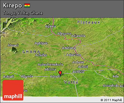 Satellite Panoramic Map of Kirepo